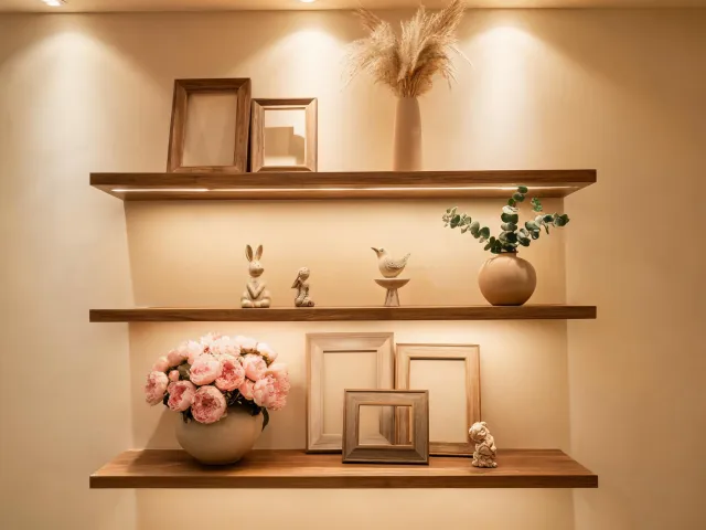 Retail home decor display