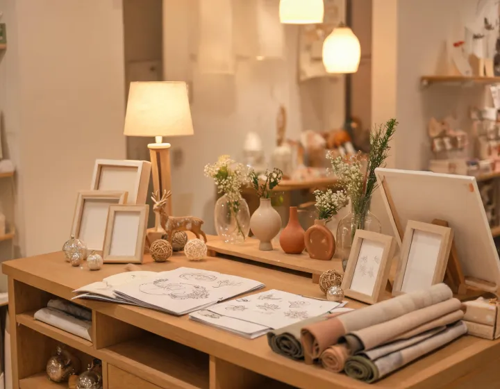 Gift styling consultation desk